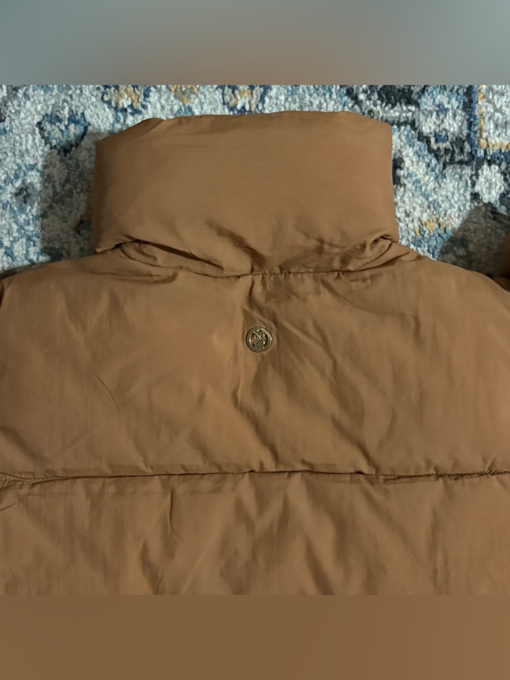 Simply Southern Puffer Vest Womens M/L Quilted Full Zip Collared Warm NWT - Picture 6 of 9